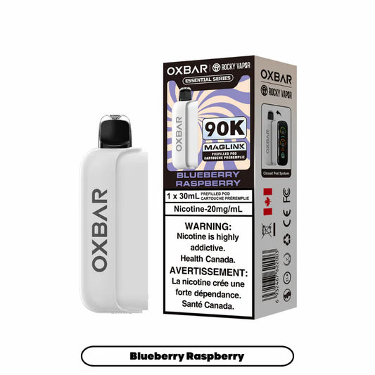 Blueberry Raspberry Oxbar Maglink 90K Pods | Without Battery