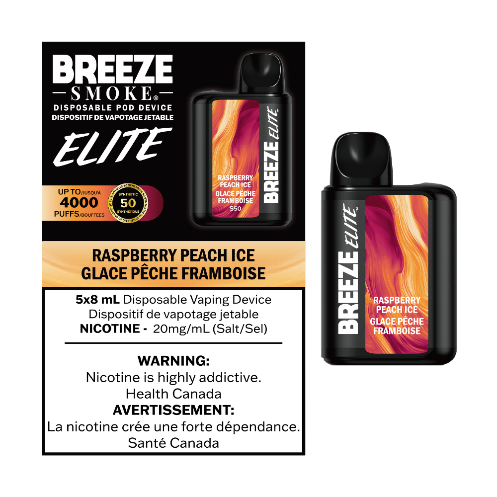 BREEZE ELITE S50 4000 PUFFS DISPOSABLE VAPE