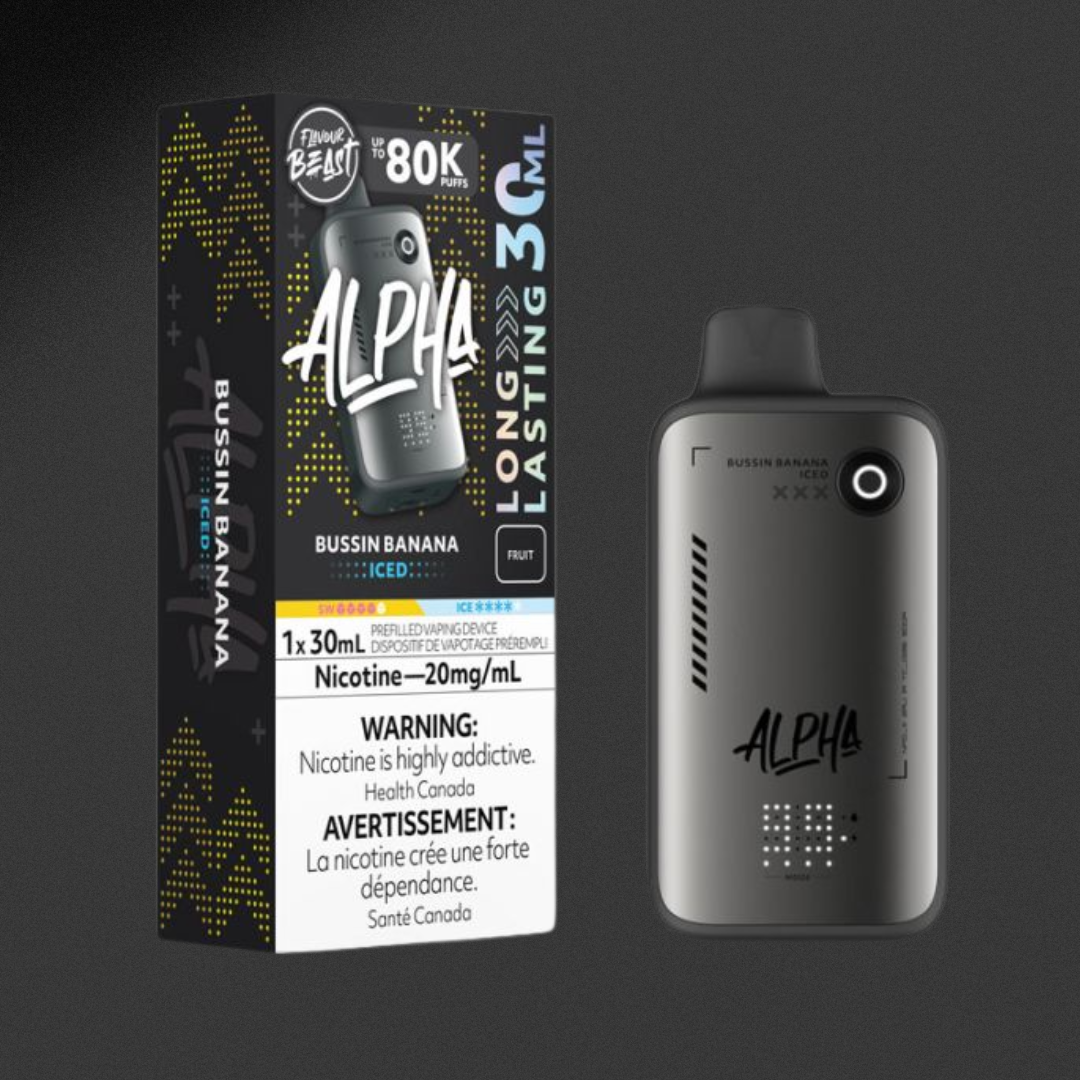 Bussin' Banana - Flavour Beast Alpha 80k Disposable Vape 