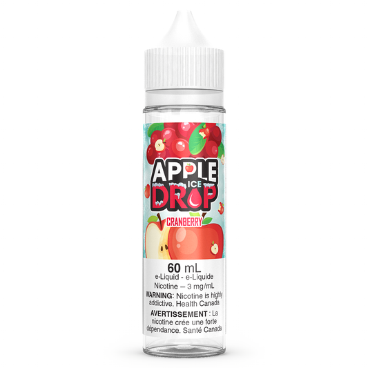 CRANBERRY ICED - APPLE DROP ICE 60ML FREEBASE