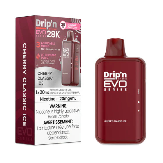 DRIP'N 28K DISPOSABLE VAPE Calgary Vape Delivery DRIP'N 28K DISPOSABLE VAPE Calgary Vape Delivery