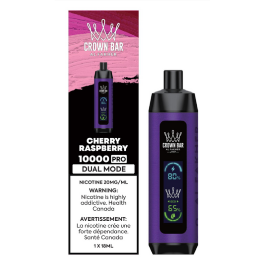 Al Fakher Crown Bar 10k -Cherry Raspberry