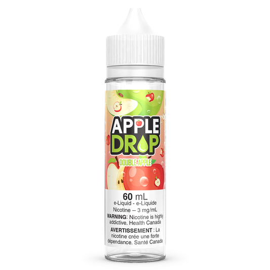 DOUBLE APPLE - APPLE DROP 60ML FREEBASE