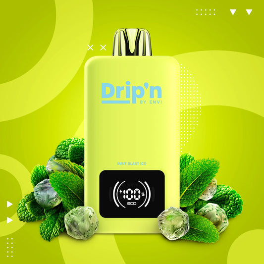 Mint Blast Ice - Drip'n by Envi Disposable 70k Puffs