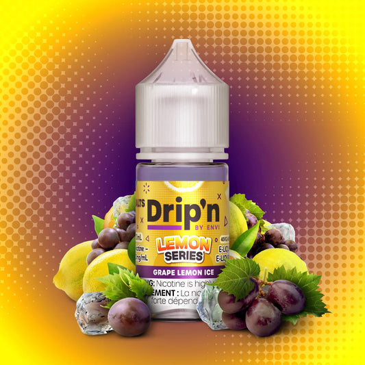 Grape Lemon  : Drip'n Refresh E-Liquids 30ml / 20 MG