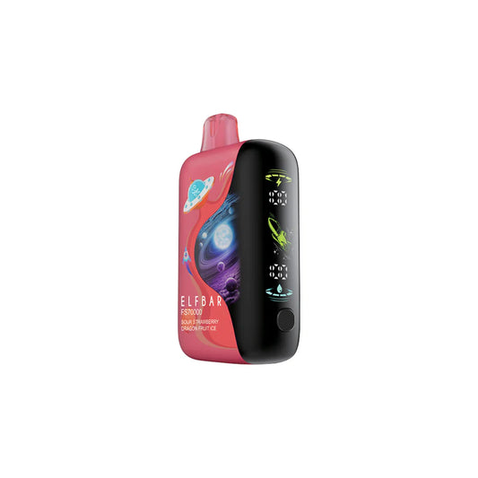 ELFBAR FS70K DISPOSABLE - SOUR STRAWBERRY DRAGON FRUIT ICE