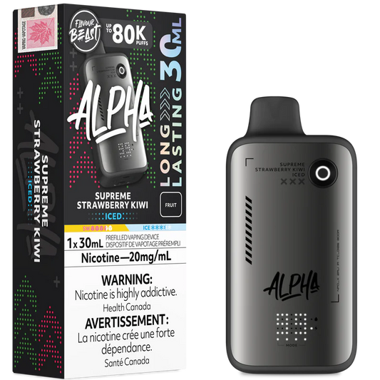 Supreme Strawberry Kiwi Iced – Flavour Beast Alpha 80K / 20mg Nic