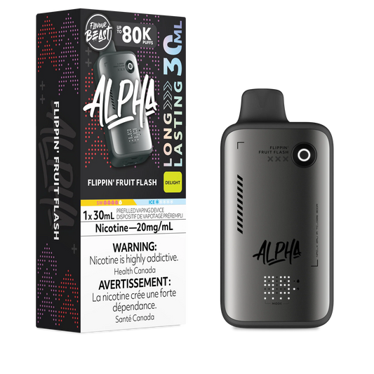 Flippin' Fruit Flash - Flavour Beast Alpha 80K Disposable  – {30 ml} / 20 mg