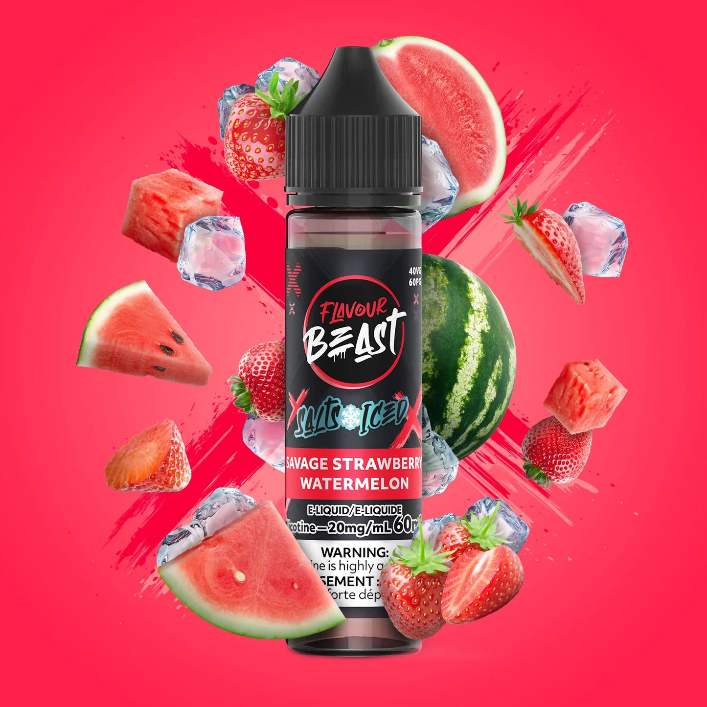 Flavour Beast Salt Nic E-Liquid 60ml | 20mg ( All Flavours )