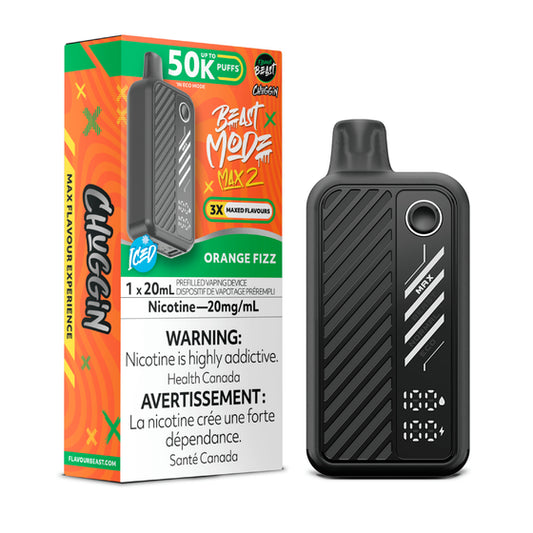 Flavour Beast Beast Mode Max 2 Disposable - Orange Fizz 50k