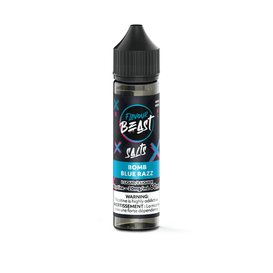 Flavour Beast E-liquide - Bomb Blue Razz 20 mg/60 ml