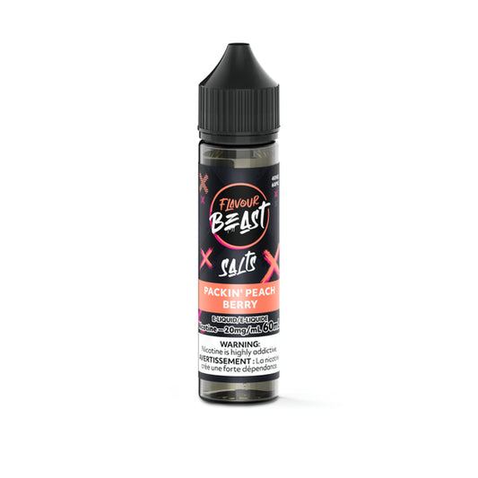 E-liquide Flavour Beast - Packin' Peach Berry 20 mg/60 ml