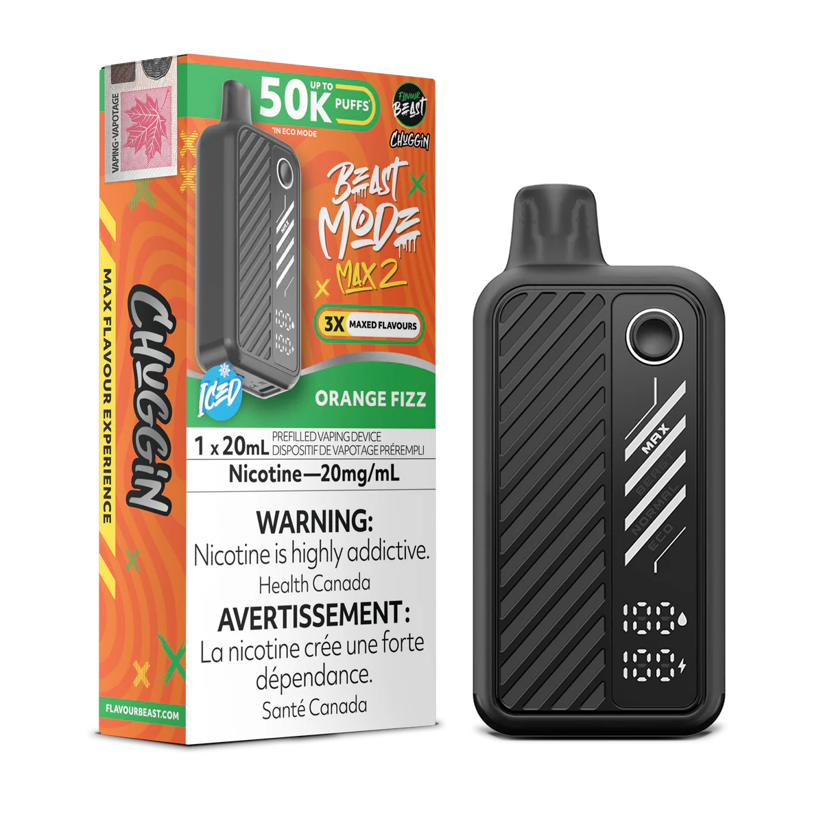 Flavour Beast Mode Max 2 50K Disposable Vape (All Flavours) ( 20 mg )