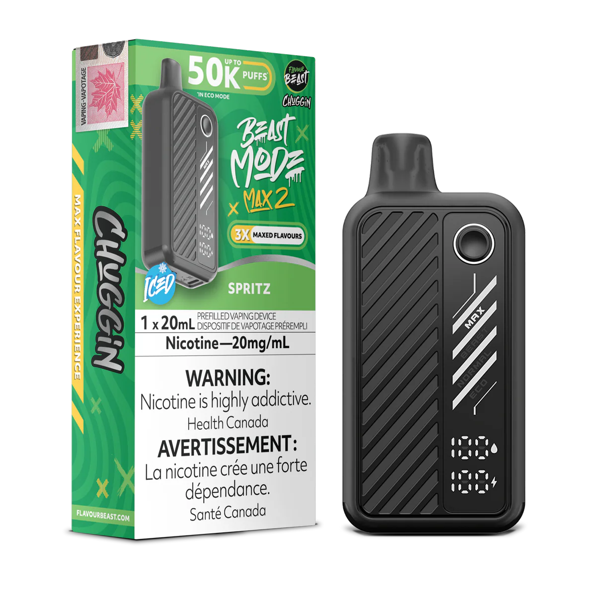 Flavour Beast Mode Max 2 50K Disposable Vape (All Flavours) ( 20 mg )