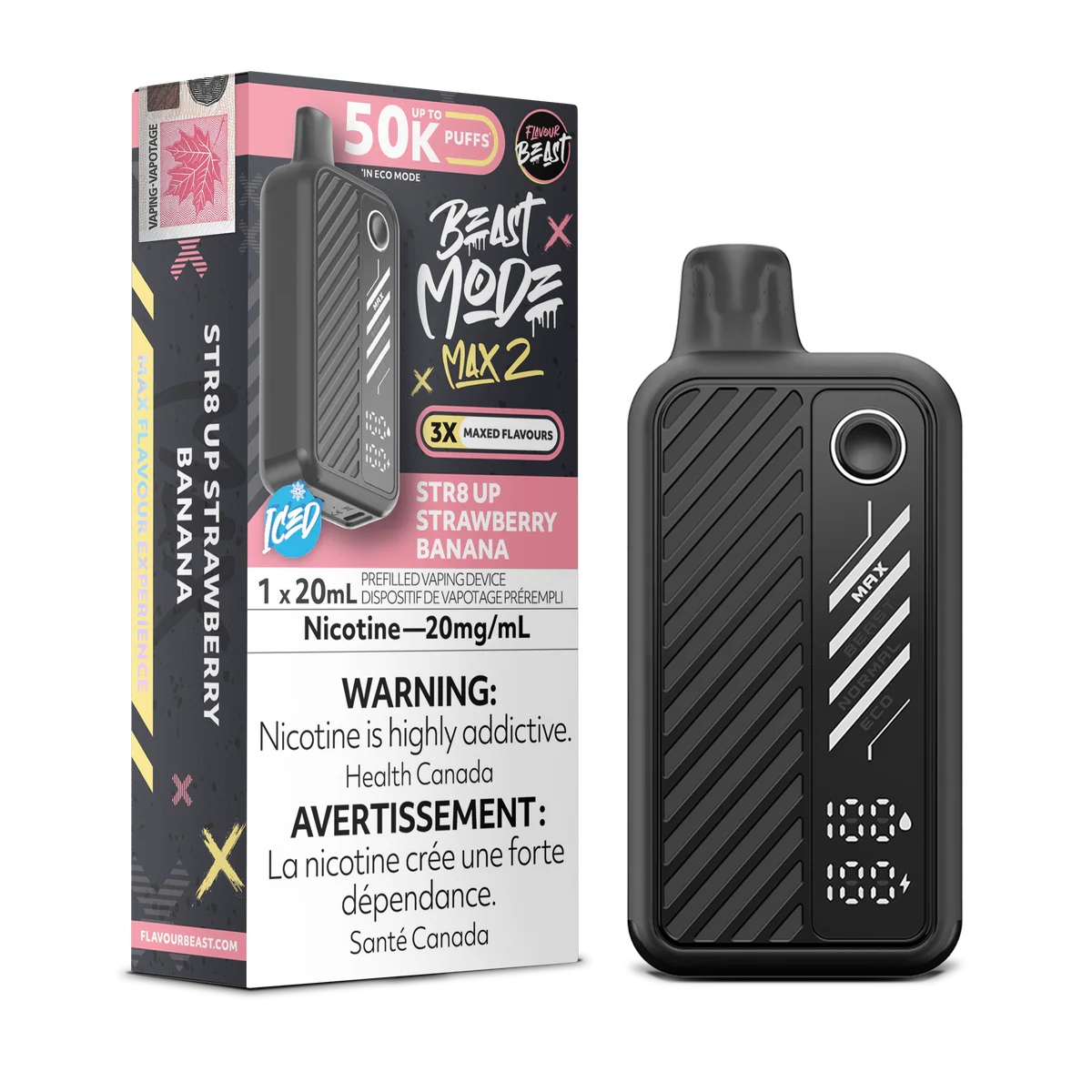 Flavour Beast Mode Max 2 50K Disposable Vape (All Flavours) ( 20 mg )