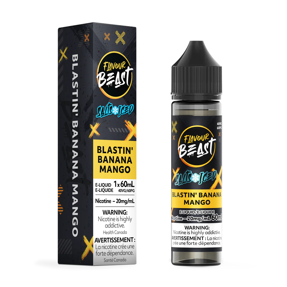 E-liquide Flavour Beast - Wicked White Peach 20 mg/60 ml