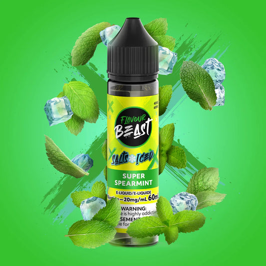 Super Spearmint (Iced) - Flavour Beast E-Liquid ( 20mg/60mL )