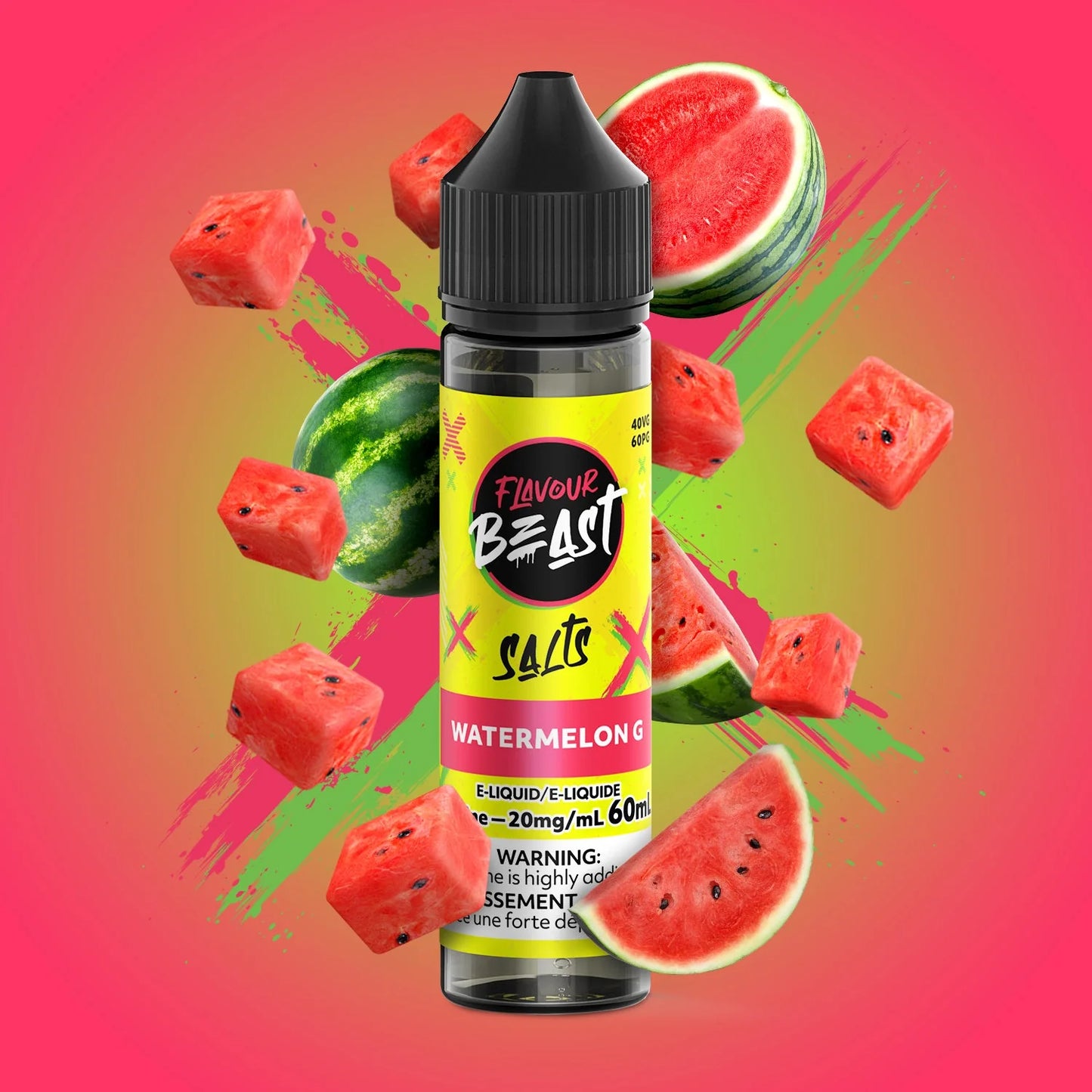 Watermelon G – Flavour Beast E-Liquid 60mL 20mg