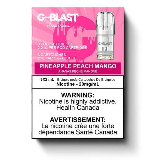 G-BLAST POD PACK - PINEAPPLE PEACH MANGO