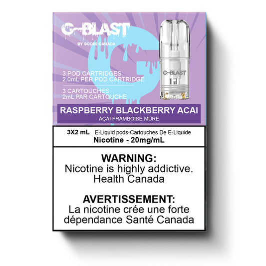 G-BLAST POD PACK - RASPBERRY BLACKBERRY ACAI