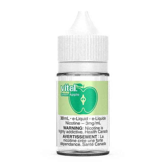 GREEN APPLE - VITAL 30ML FREEBASE