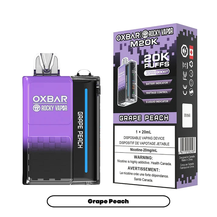 Rocky Vapor Oxbar M20K - Grape Peach