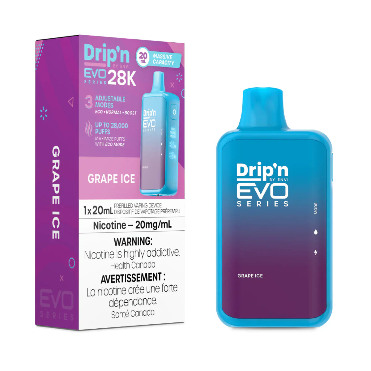 DRIP'N 28K DISPOSABLE VAPE – Calgary Vape Delivery DRIP'N 28K DISPOSABLE VAPE – Calgary Vape Delivery
