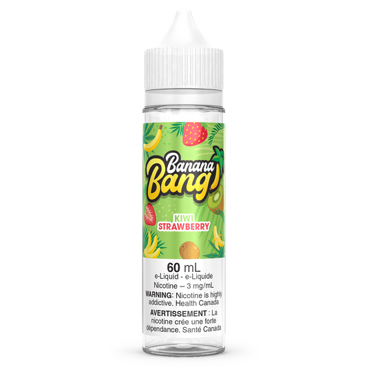 KIWI STRAWBERRY - BANANA BANG 60ML FREEBASE