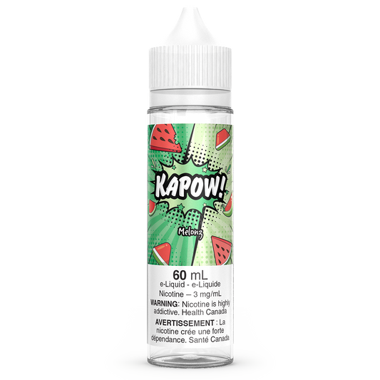 MELONZ - KAPOW 60ML FREEBASE