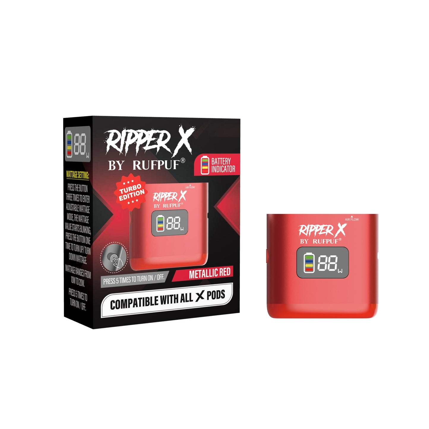 RUFPUF RIPPER X 1000 mAH BATTERY