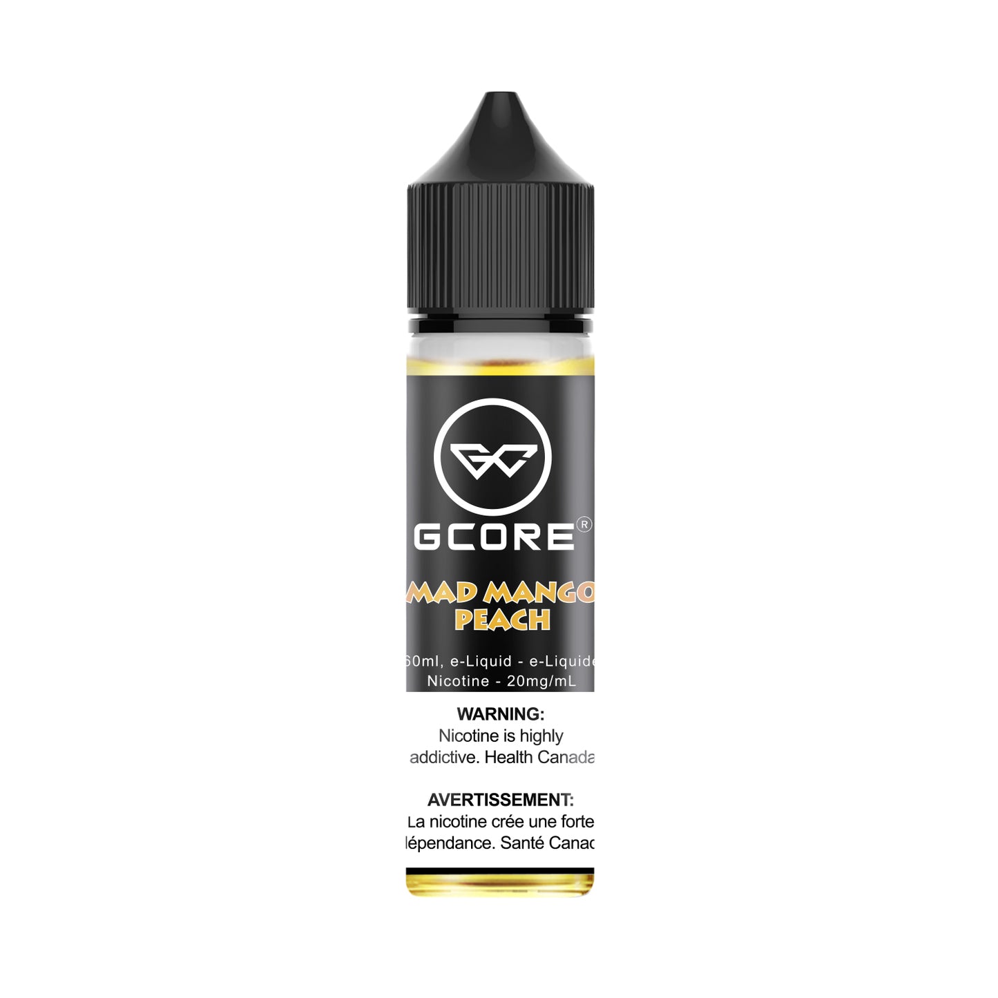 Mad Mango Peach - Gcore 60 ml E-juice - (20mg)

