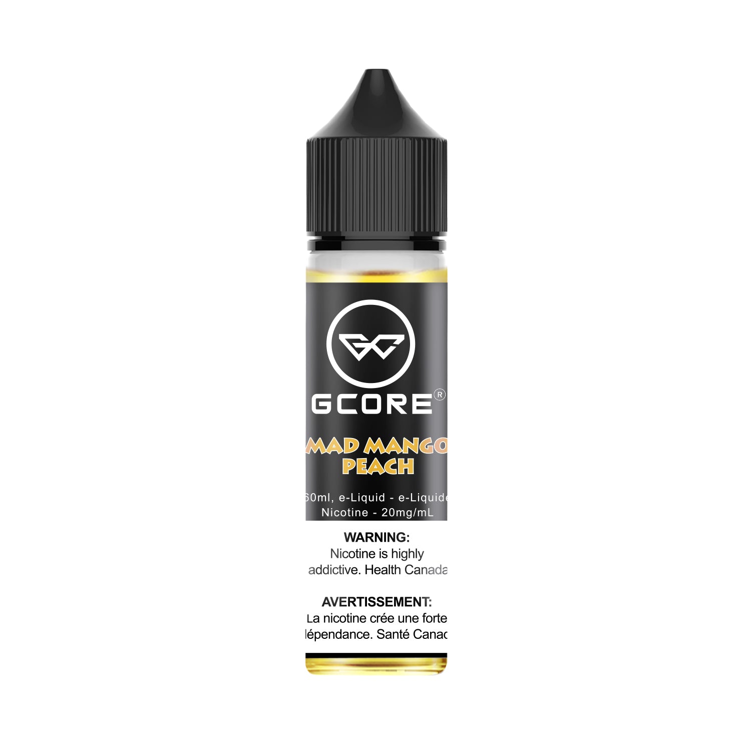 Mad Mango Peach - Gcore 60 ml E-juice - (20mg)
