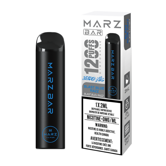 Marz Bar 1200 (Zero Nic) - Blast Blue Razz