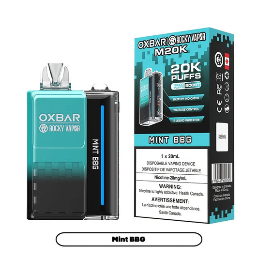 Rocky Vapor Oxbar M20K - Mint BBG (5pc/Carton)