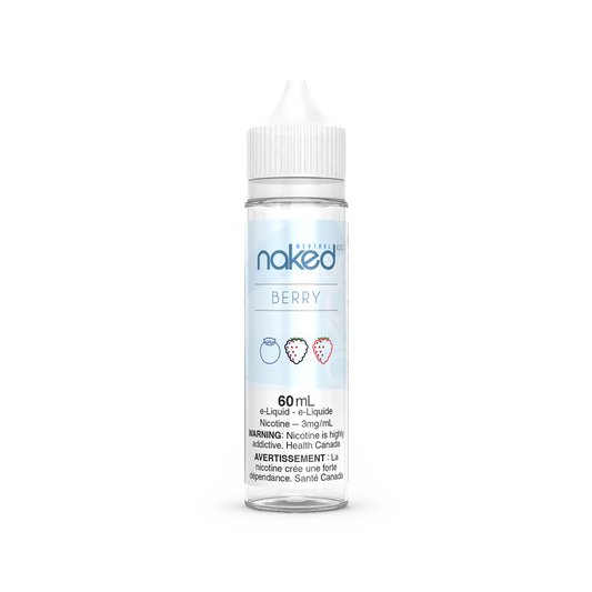 BERRY BY NAKED100 (VERY COOL) - NAKED100 60ML FREEBASE