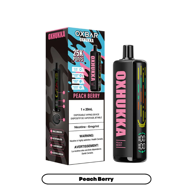 Oxbar Oxhukka- Peach Berry