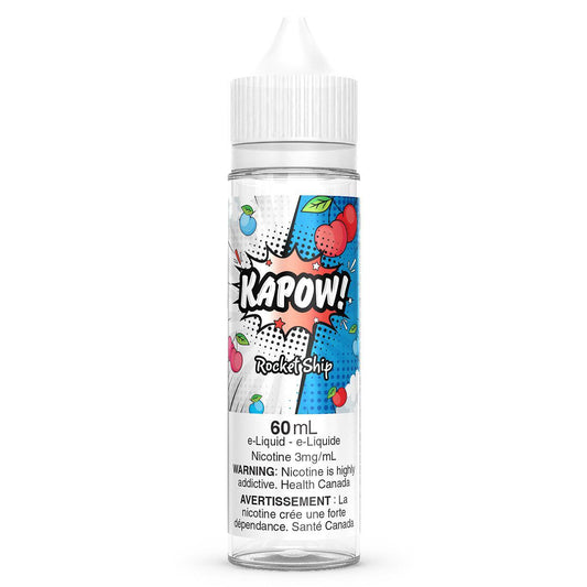 ROCKET SHIP - KAPOW 60ML FREEBASE