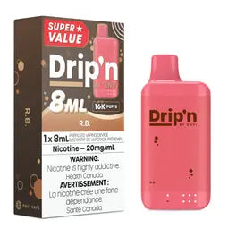Drip'n by Envi 8ML Disposable Vape 16k Puffs-R.B