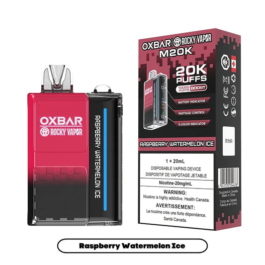 Rocky Vapor Oxbar M20K - Glace à la framboise et à la pastèque