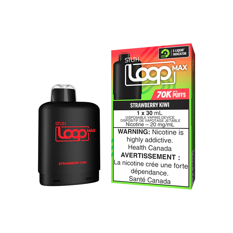 STLTH LOOP MAX POD PACK - STRAWBERRY KIWI (Without Battery)