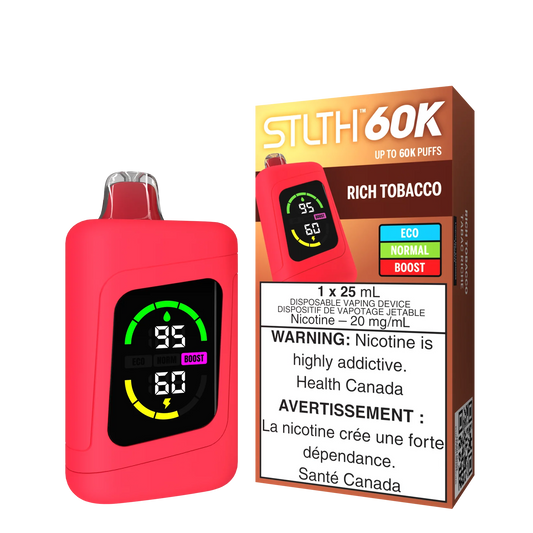 STLTH 60K VISION DISPOSABLE - RICH TOBACCO