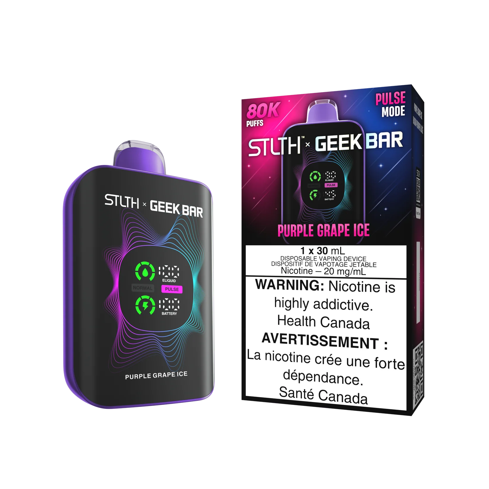 STLTH X Geek Bar 80K disposable