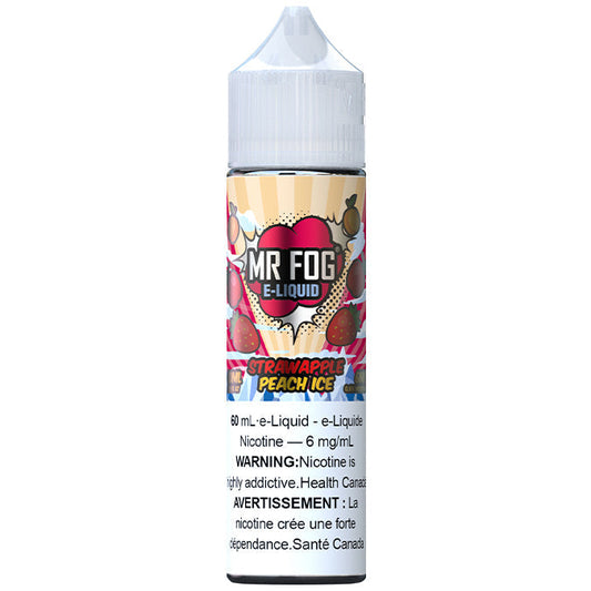 STRAWAPPLE PEACH ICE - MR. FOG 60ML FREEBASE