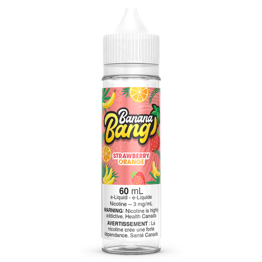 STRAWBERRY ORANGE - BANANA BANG 60ML FREEBASE