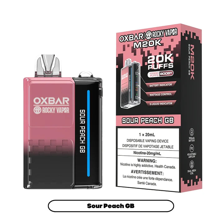 Rocky Vapor Oxbar M20K - Sour Peach GB