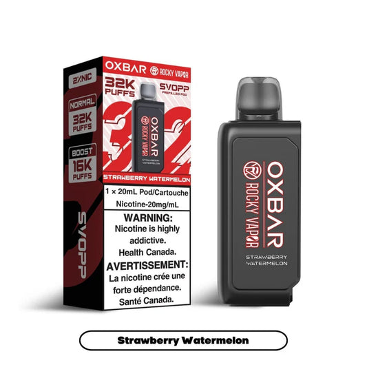 Svopp Rocky Vapor Oxbar [Prefilled Pods] 32K - Strawberry Watermelon