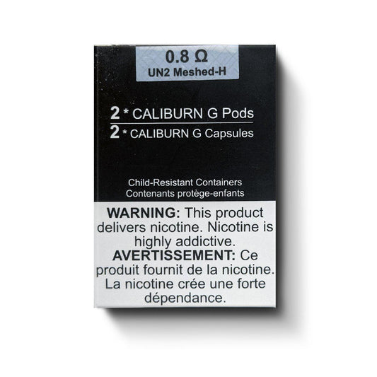 Capsules de remplacement pour pods UWELL CALIBURN G / KOKO PRIME (lot de 2)