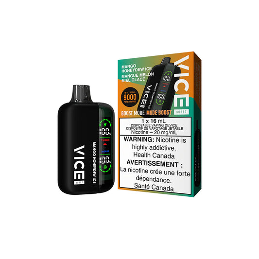 Vice Boost 9000 Puffs Disposable Vape-Mango Honeydew ice