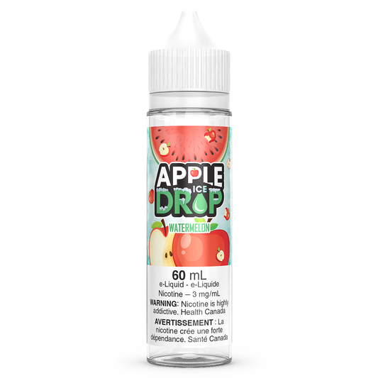 WATERMELON ICED - APPLE DROP ICE 60ML FREEBASE