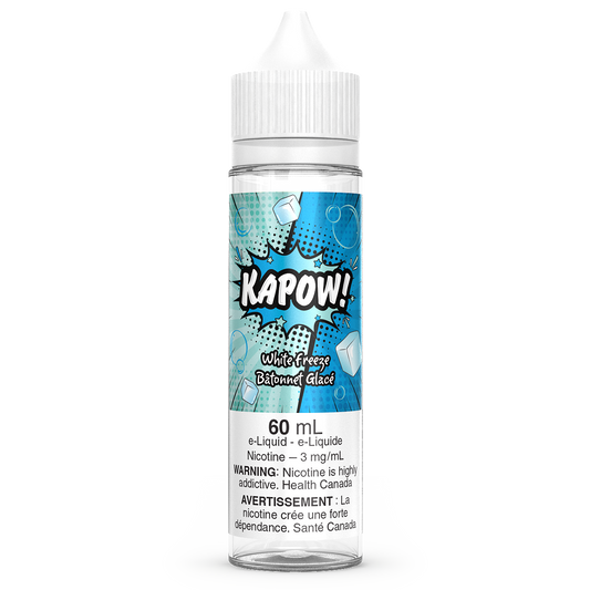 WHITE FREEZE - KAPOW 60ML FREEBASE